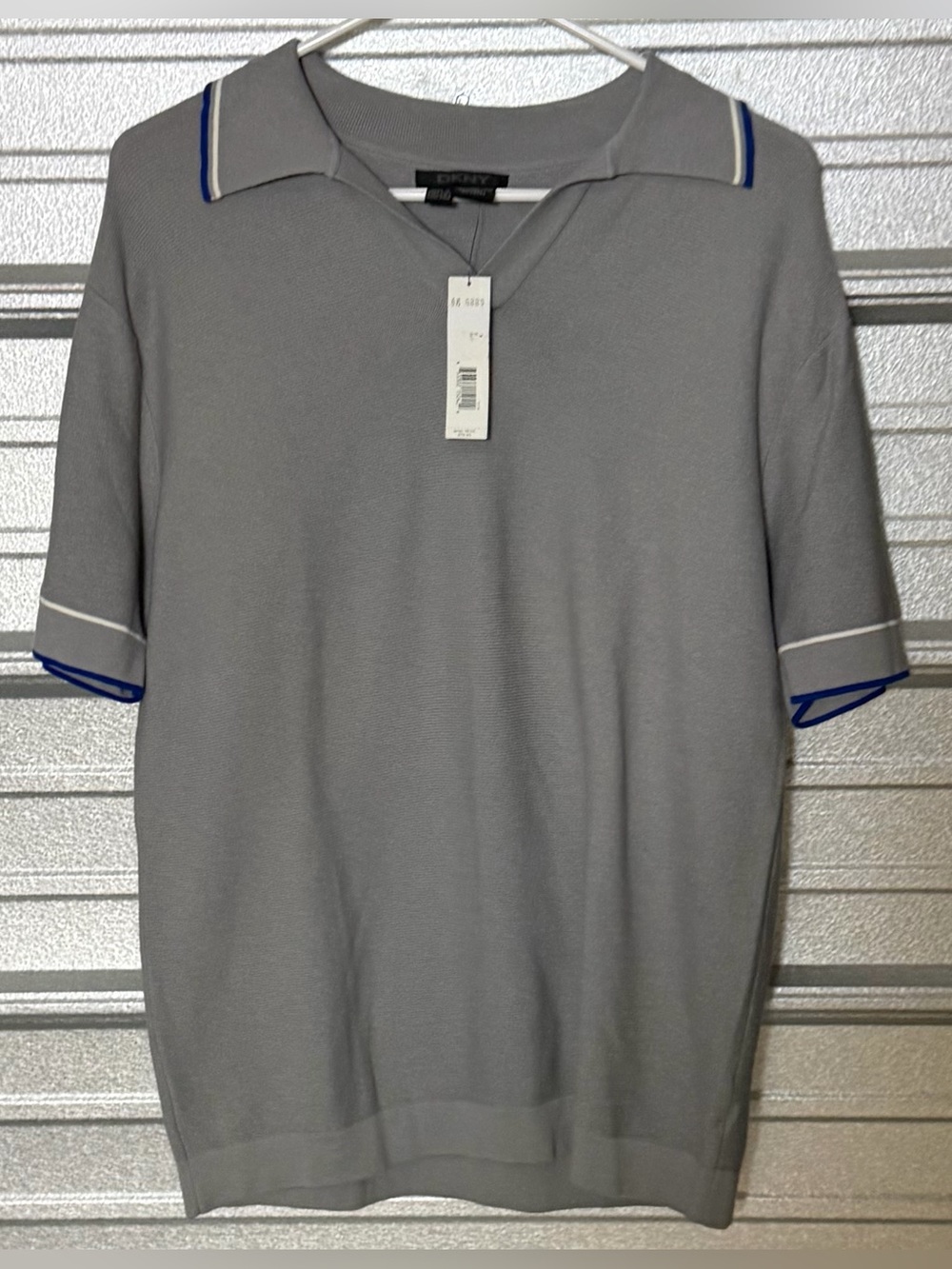 DKNY men's polo tee M NWT